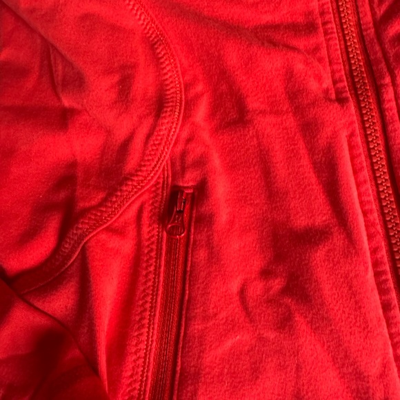 Red Zip-Up Jacket - Picture 7 of 13